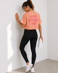 Camiseta Crop Oversize